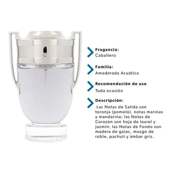 Invictus de Paco Rabanne 100ml EDT PREMIUM - Image 2
