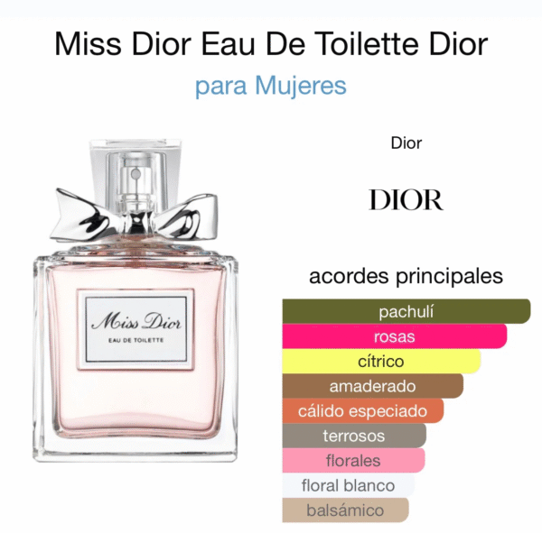Perfume Miss Dior 100ML – Elegancia y Romanticismo en una Fragancia Icónica para Mujer - Image 2
