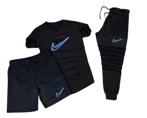 combo nike camiseta pantalón y pantaloneta 100% algodón – Estilo, Confort y Rendimiento en un Solo Pack